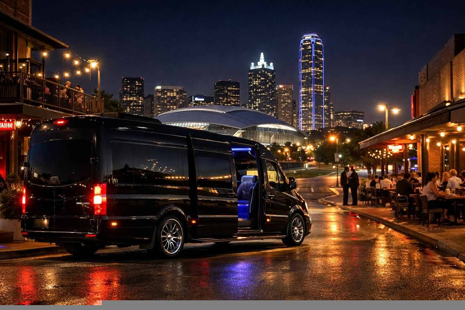 Do You Service Nightlife Areas And Downtown Districts In Arlington Texas For Hourly Charters