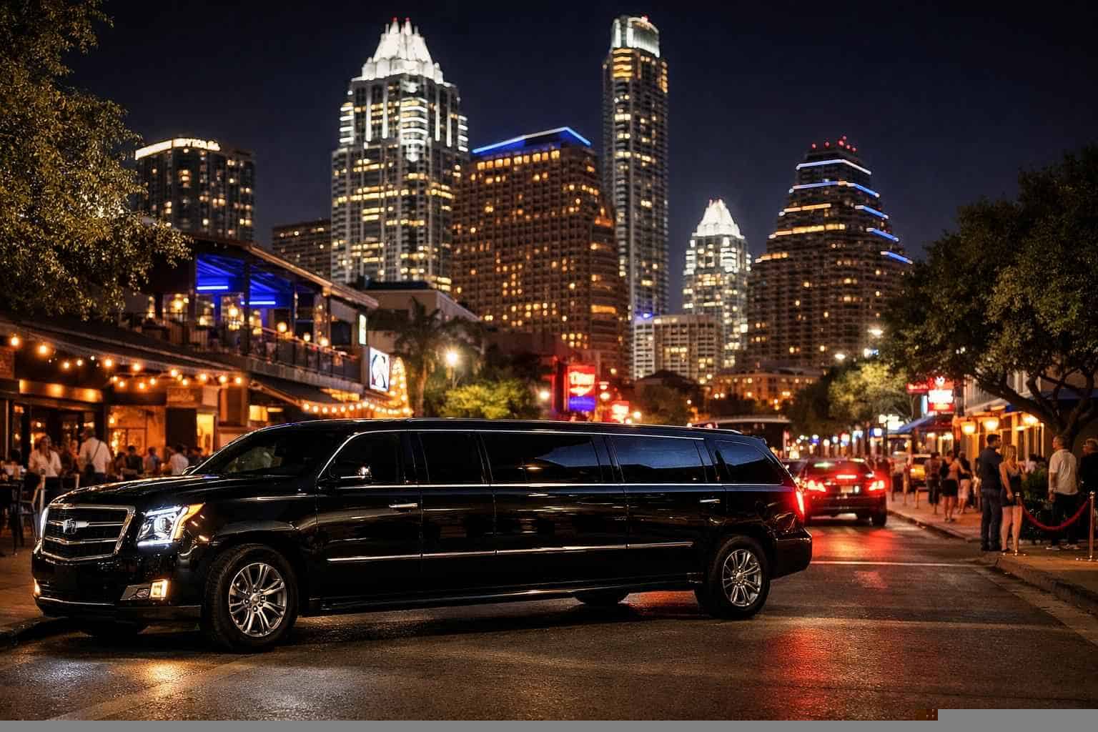 Do you service nightlife areas and downtown districts in Austin Texas for hourly charters?