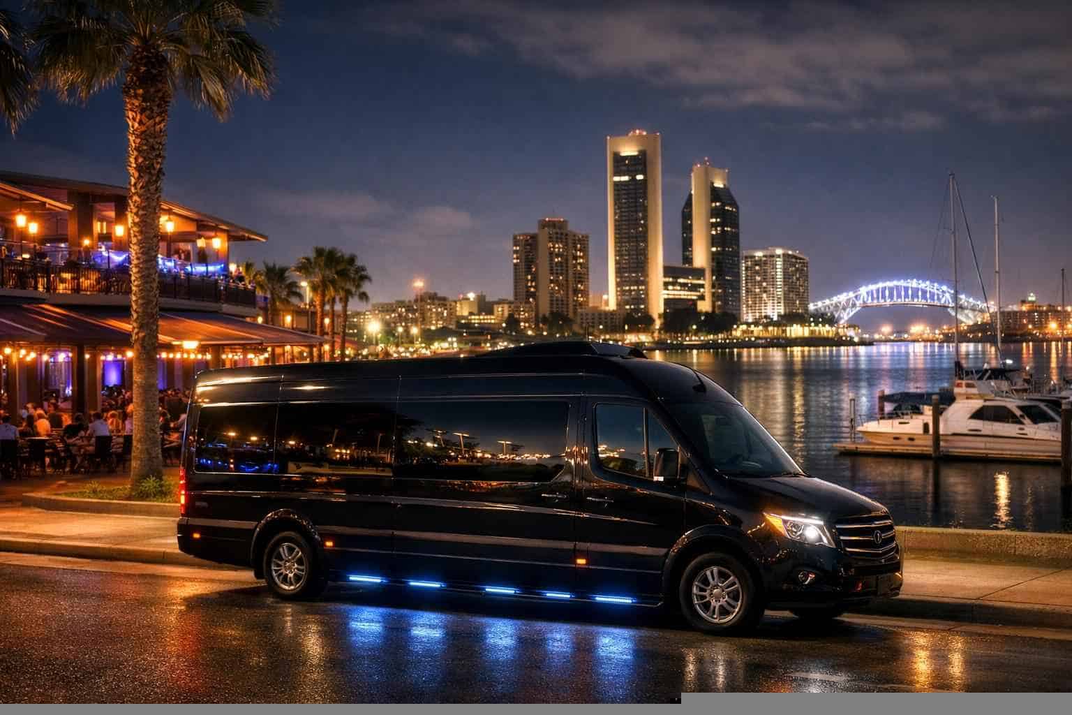 Do You Service Nightlife Areas And Downtown Districts In Corpus Christi Texas For Hourly Charters