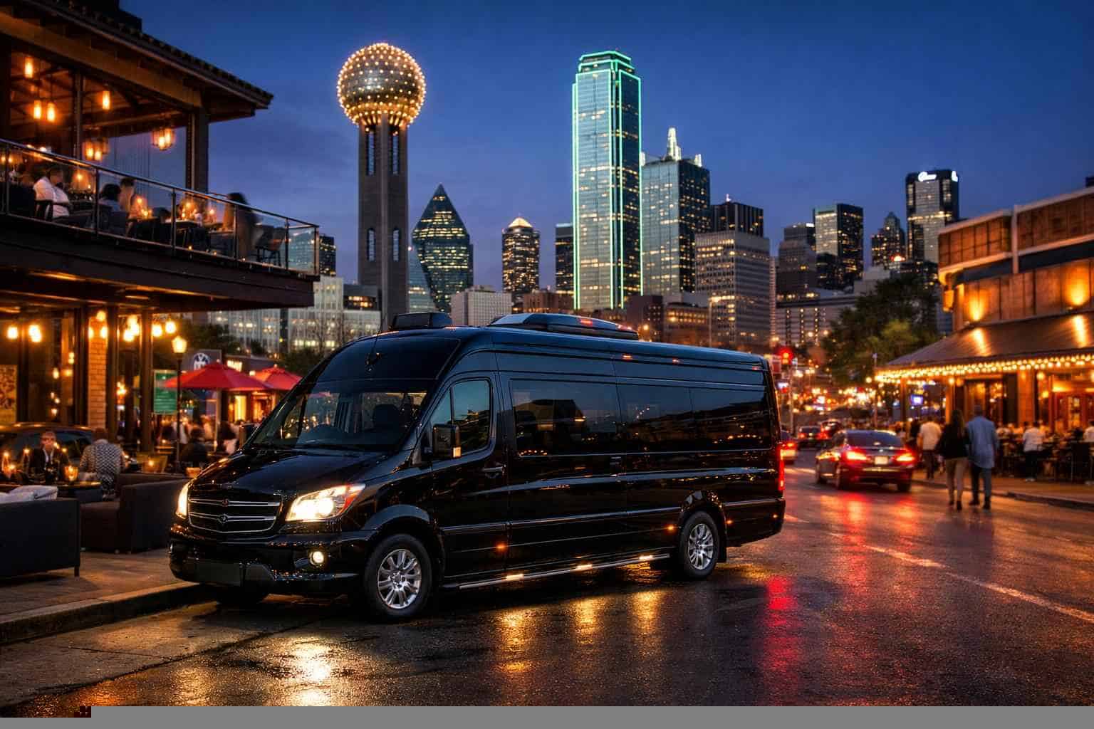 Do you service nightlife areas and downtown districts in Dallas Texas for hourly charters?