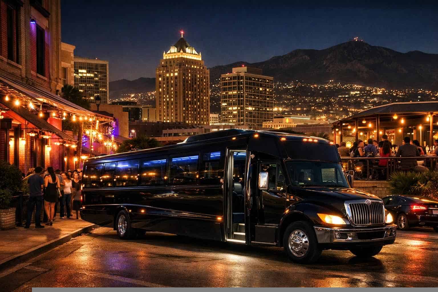 Do you service nightlife areas and downtown districts in El Paso Texas for hourly charters?