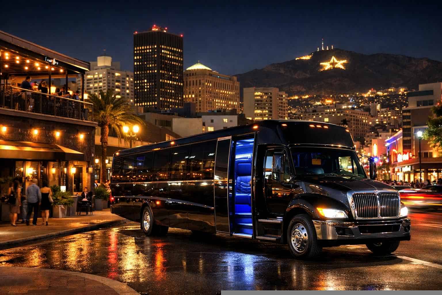 Do you service nightlife areas and downtown districts in El Paso Texas for hourly charters