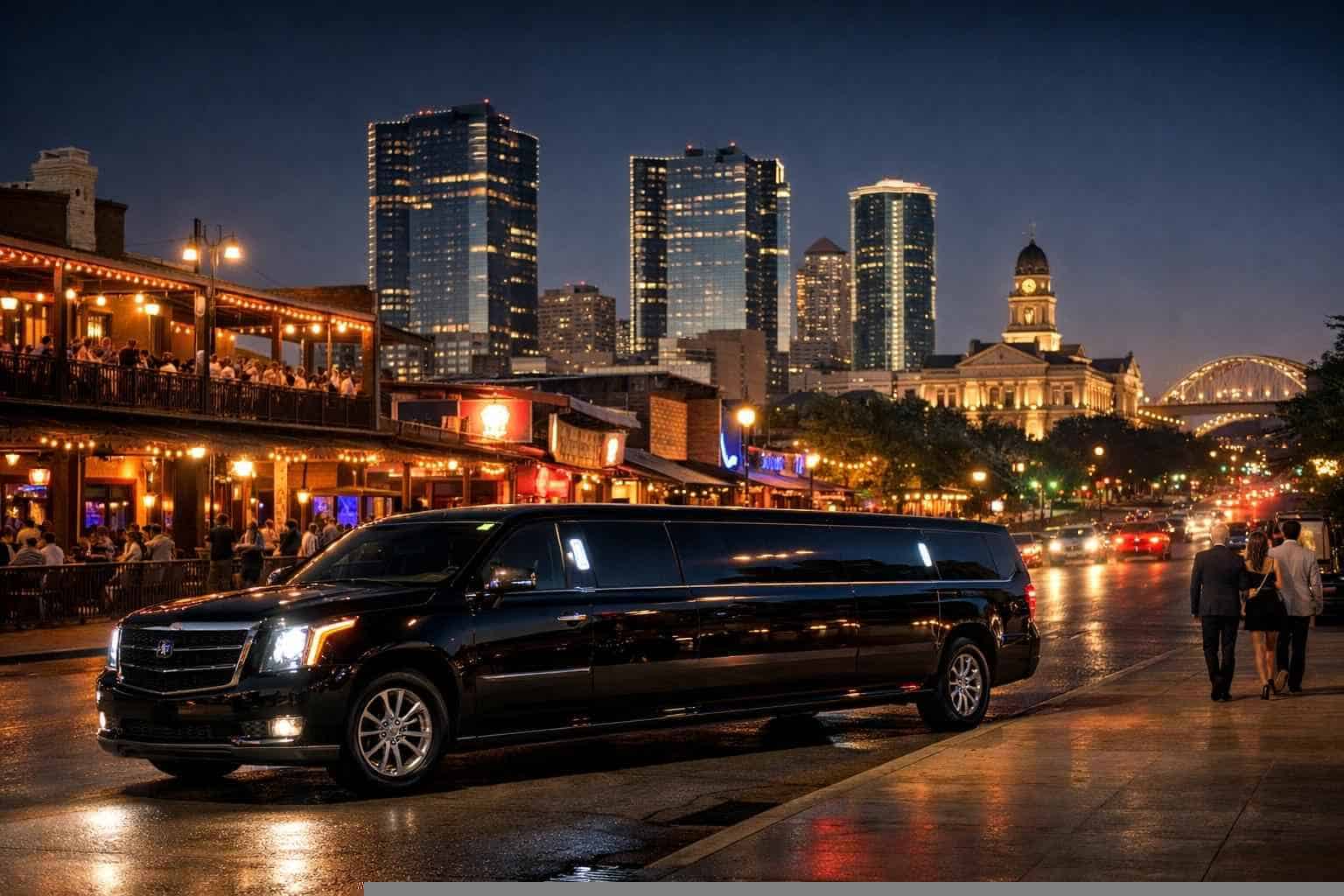 Do You Service Nightlife Areas And Downtown Districts In Fort Worth Texas For Hourly Charters