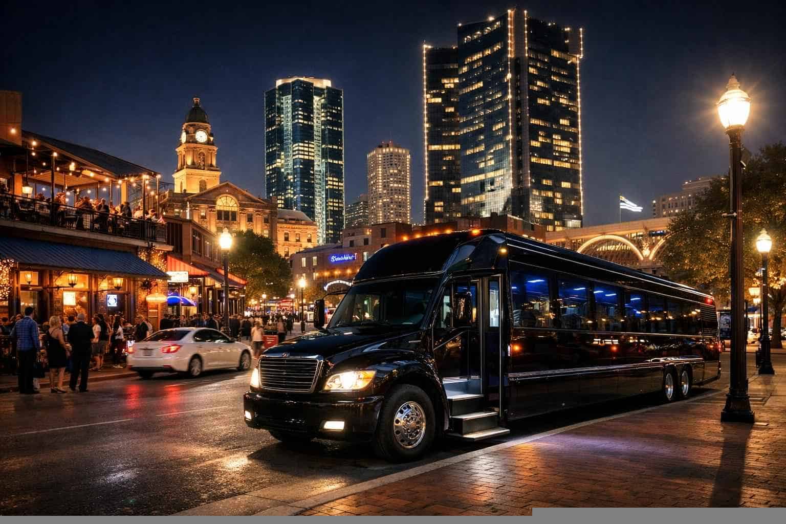 Do You Service Nightlife Areas And Downtown Districts In Fort Worth Texas For Hourly Charters?