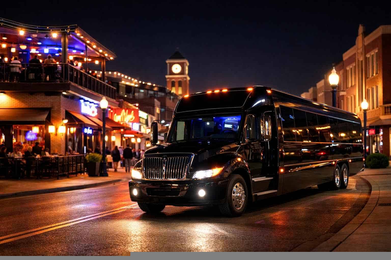 Do You Service Nightlife Areas And Downtown Districts In Garland Texas For Hourly Charters