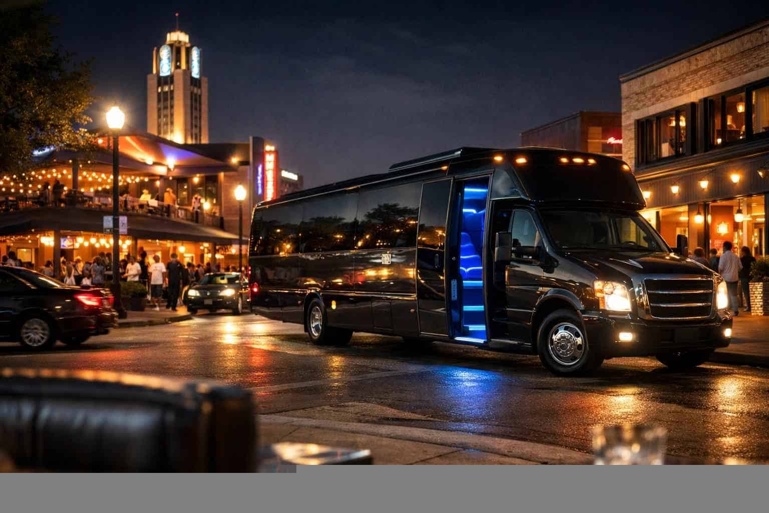 Do You Service Nightlife Areas And Downtown Districts In Garland Texas For Hourly Charters