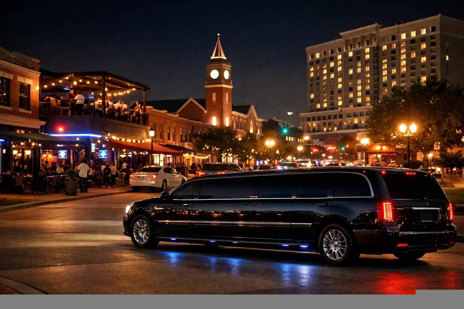 Do You Service Nightlife Areas And Downtown Districts In Garland Texas For Hourly Charters