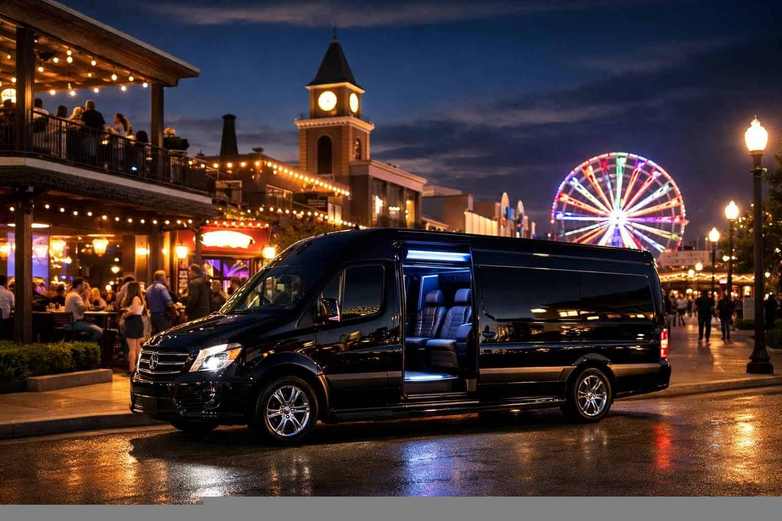 Do You Service Nightlife Areas And Downtown Districts In Garland Texas For Hourly Charters?