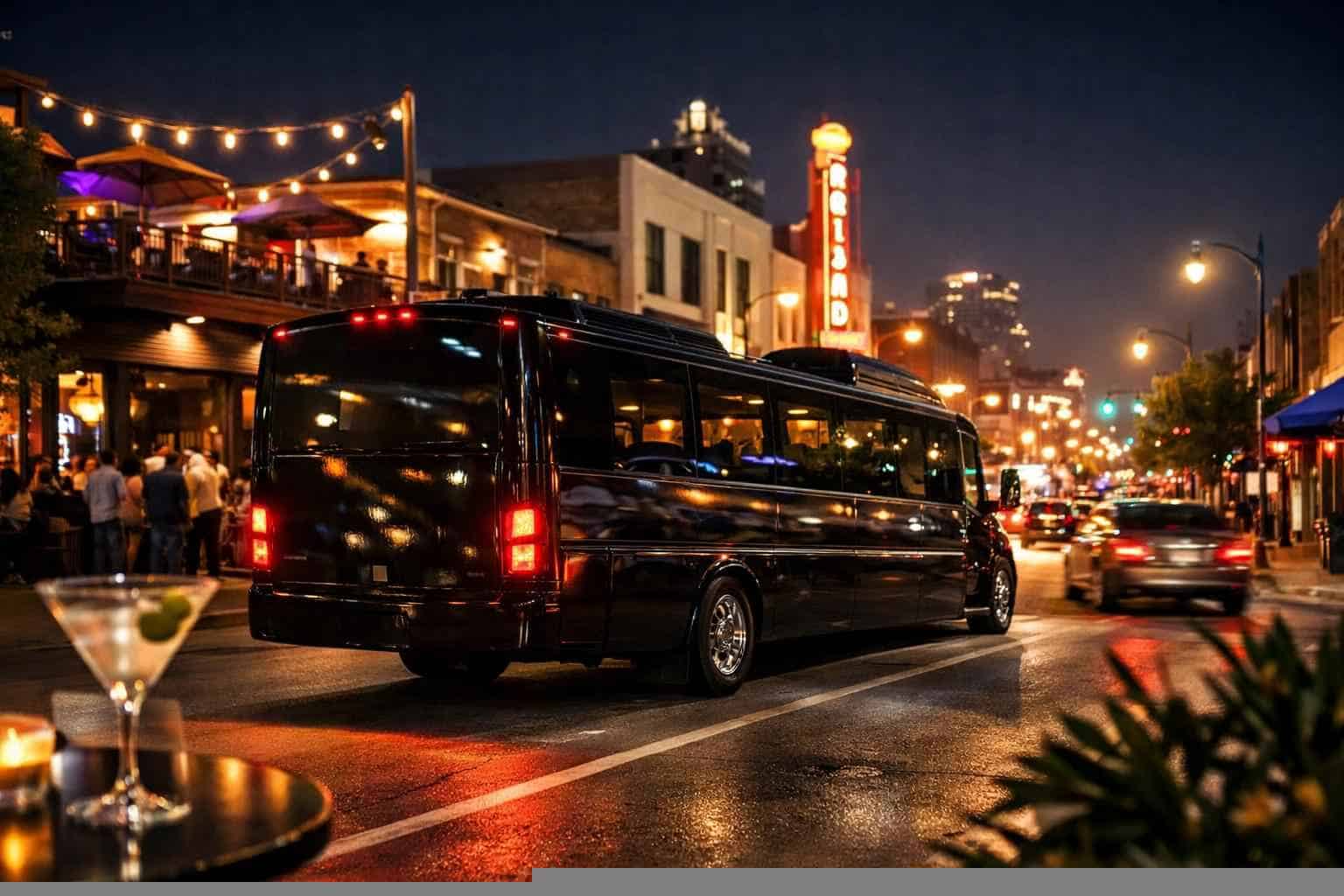 Do You Service Nightlife Areas And Downtown Districts In Garland Texas For Hourly Charters