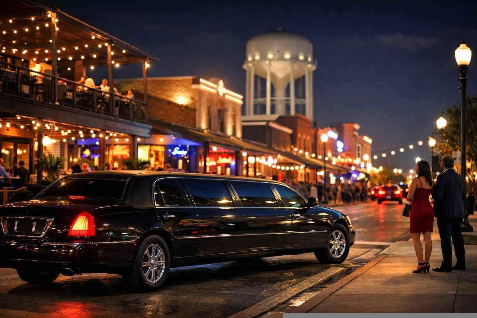 Do You Service Nightlife Areas And Downtown Districts In Garland Texas For Hourly Charters?