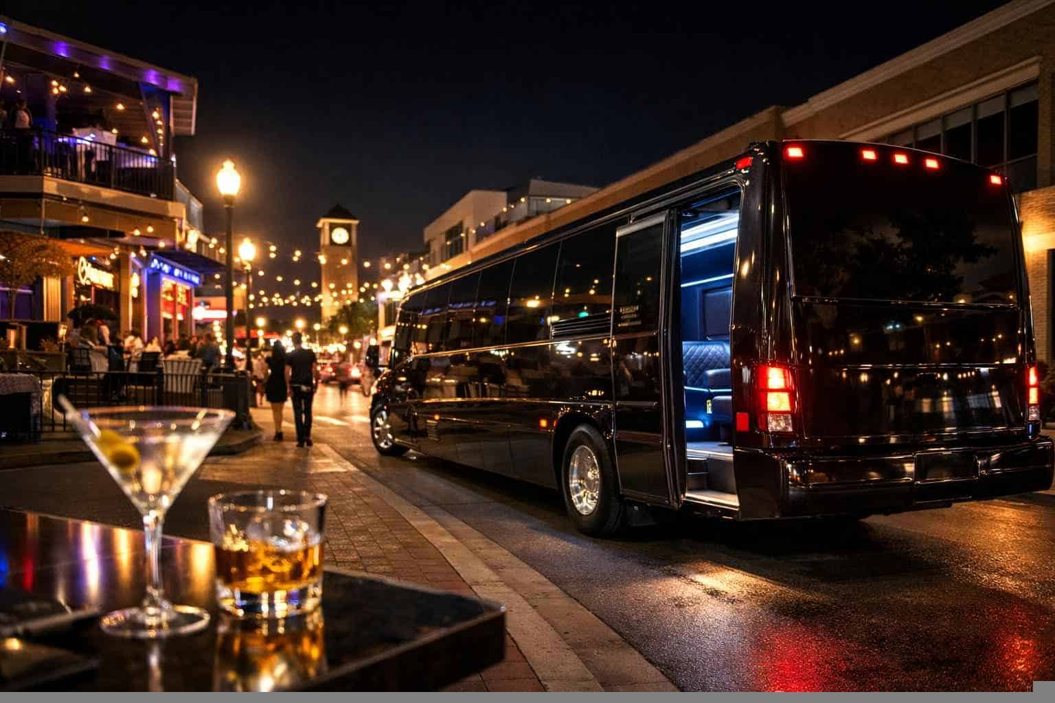 Do You Service Nightlife Areas And Downtown Districts In Irving Texas For Hourly Charters?