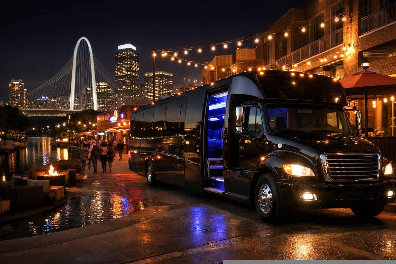 Do You Service Nightlife Areas And Downtown Districts In Irving Texas For Hourly Charters?