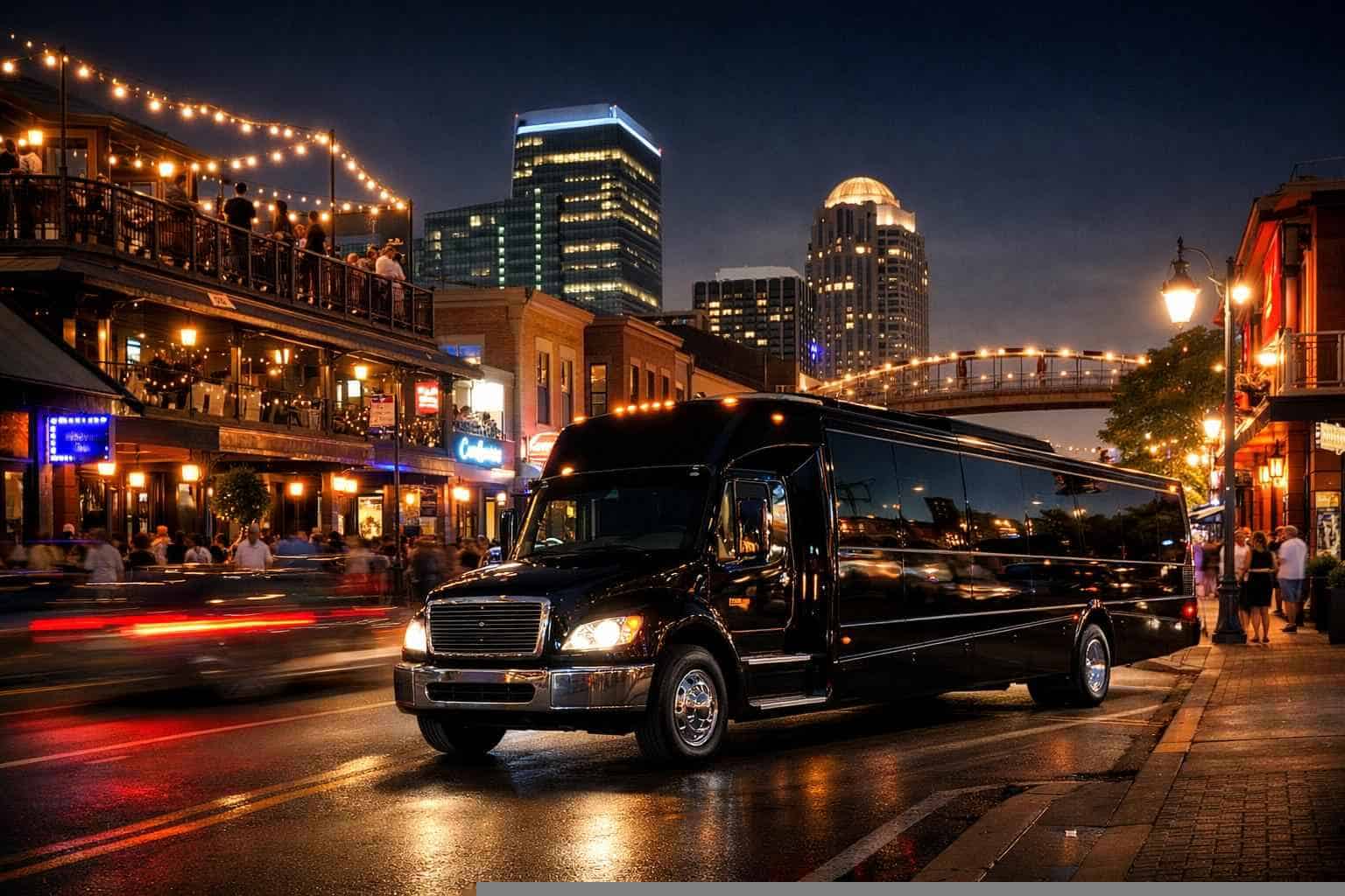 Do You Service Nightlife Areas And Downtown Districts In Irving Texas For Hourly Charters?