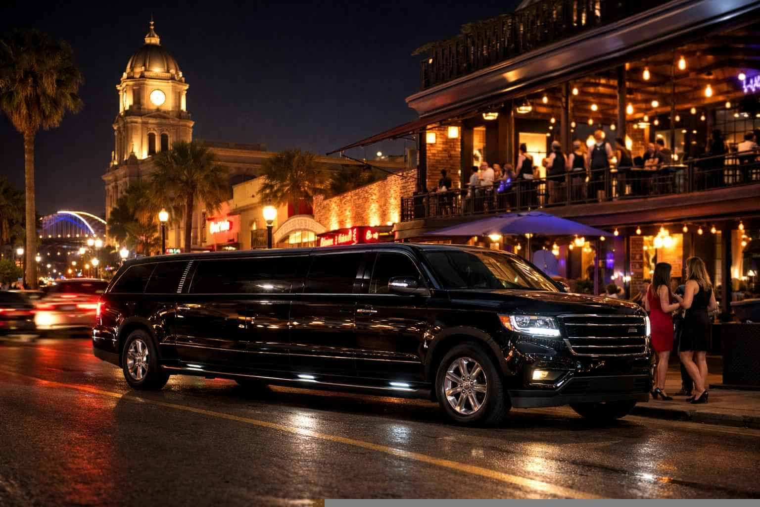 Do You Service Nightlife Areas And Downtown Districts In Laredo Texas For Hourly Charters?