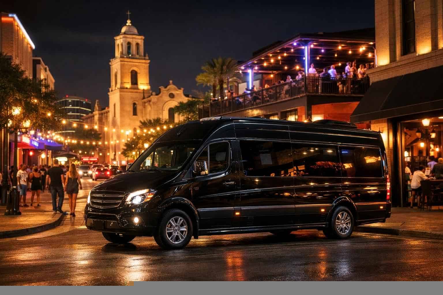Do You Service Nightlife Areas And Downtown Districts In Laredo Texas For Hourly Charters?