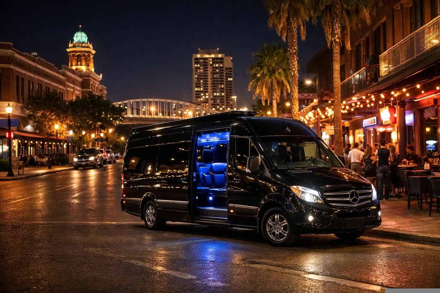 Do You Service Nightlife Areas And Downtown Districts In Laredo Texas For Hourly Charters?