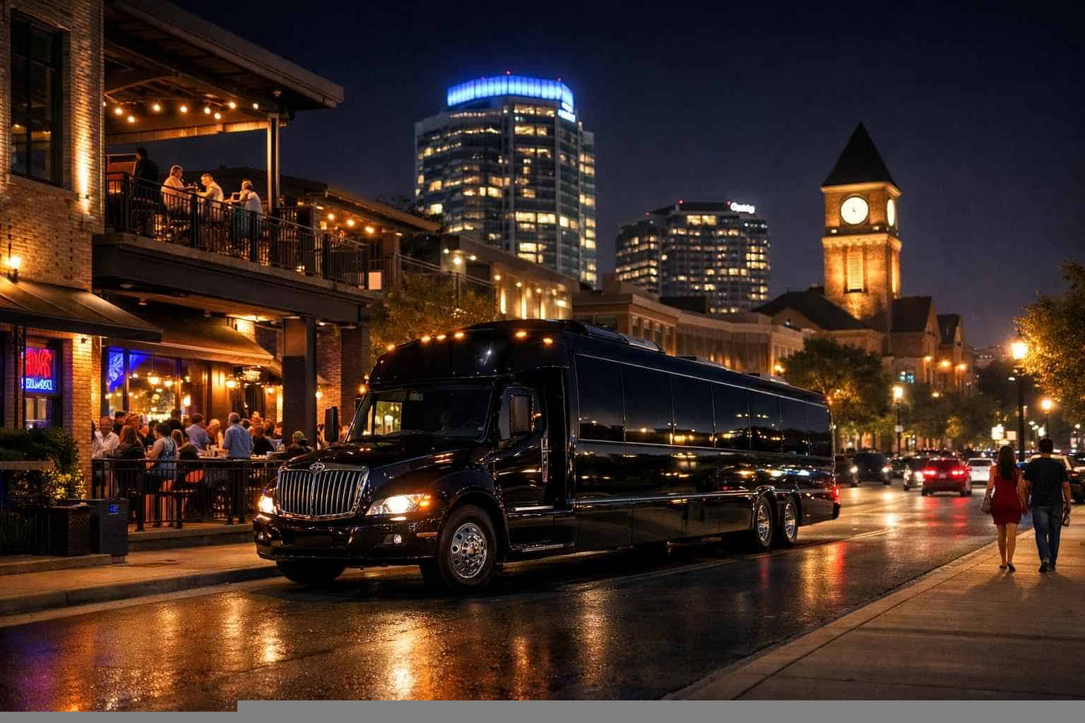 Do You Service Nightlife Areas And Downtown Districts In Plano Texas For Hourly Charters?