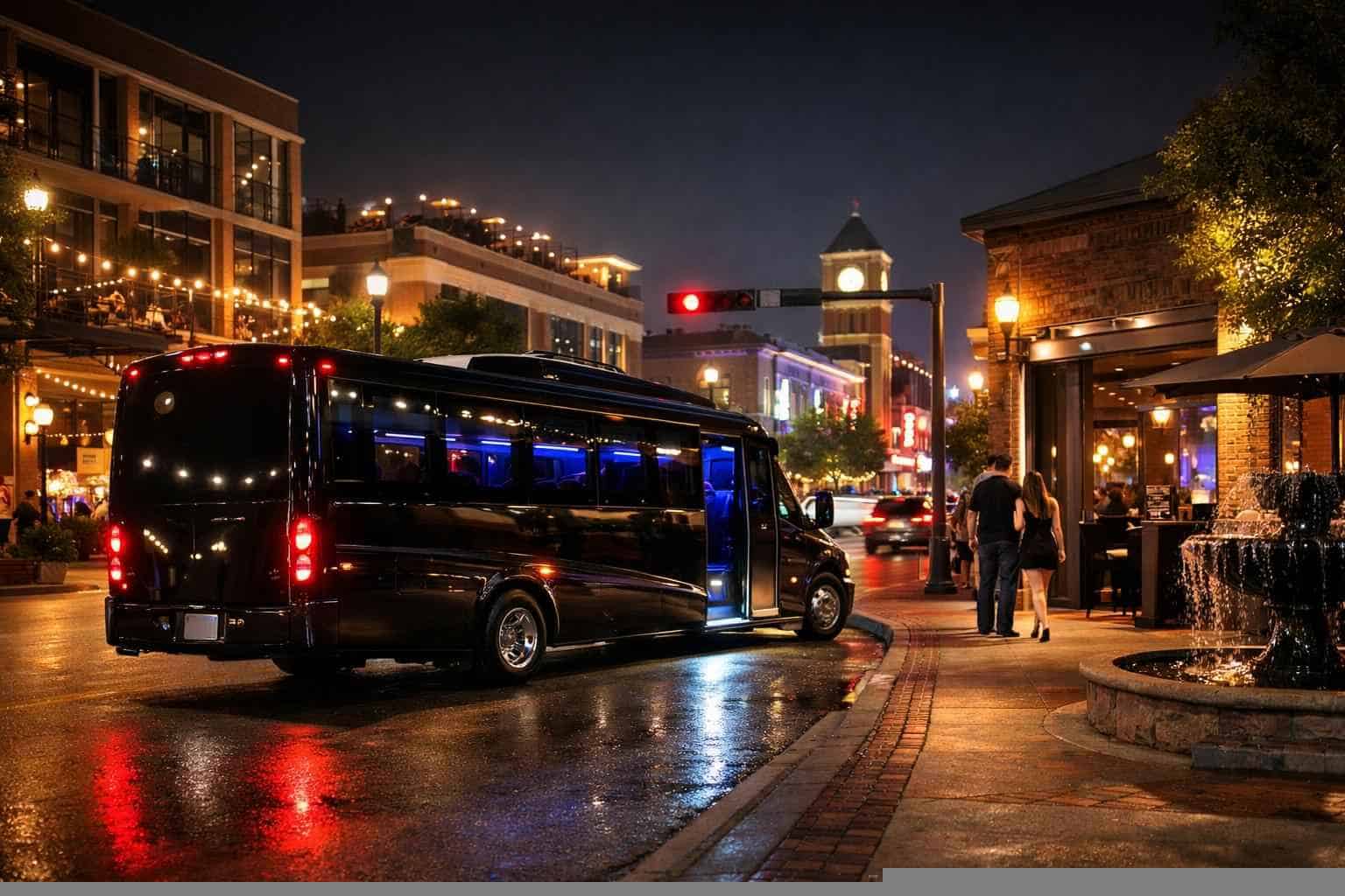 Do You Service Nightlife Areas And Downtown Districts In Plano Texas For Hourly Charters
