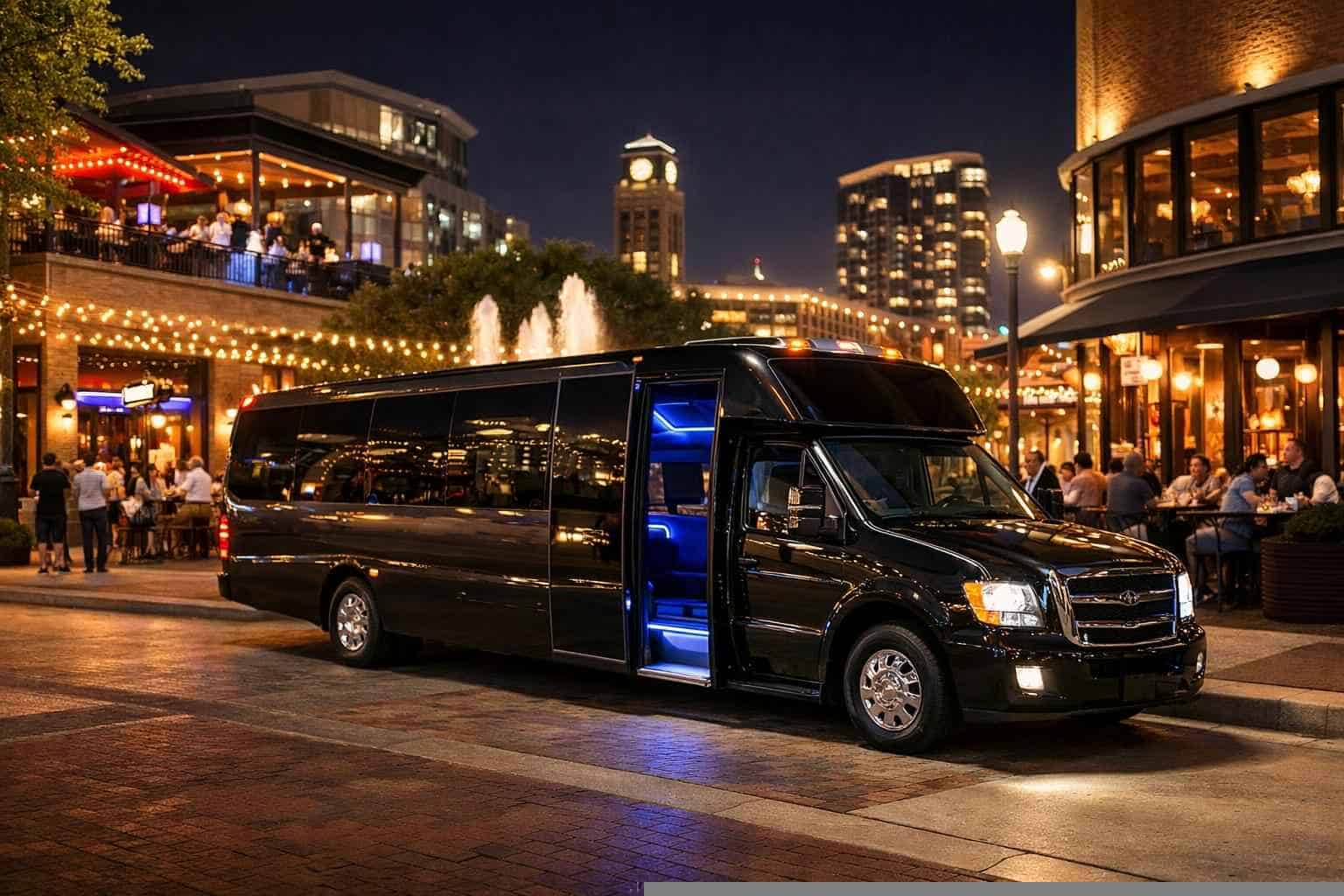 Do You Service Nightlife Areas And Downtown Districts In Plano Texas For Hourly Charters?