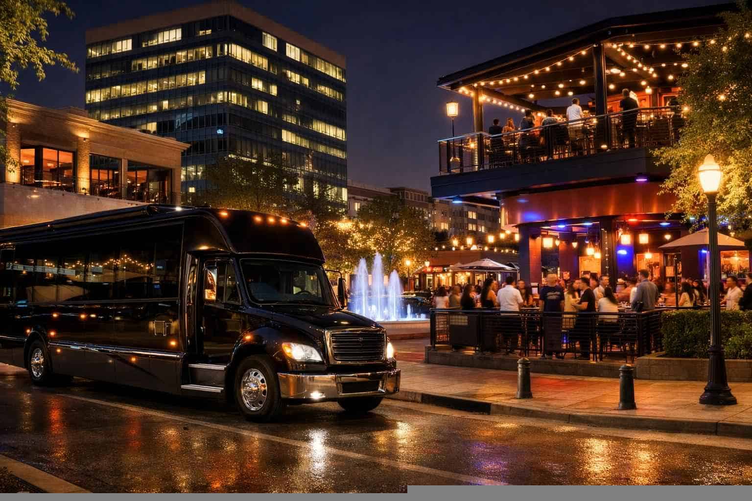 Do You Service Nightlife Areas And Downtown Districts In Plano Texas For Hourly Charters?
