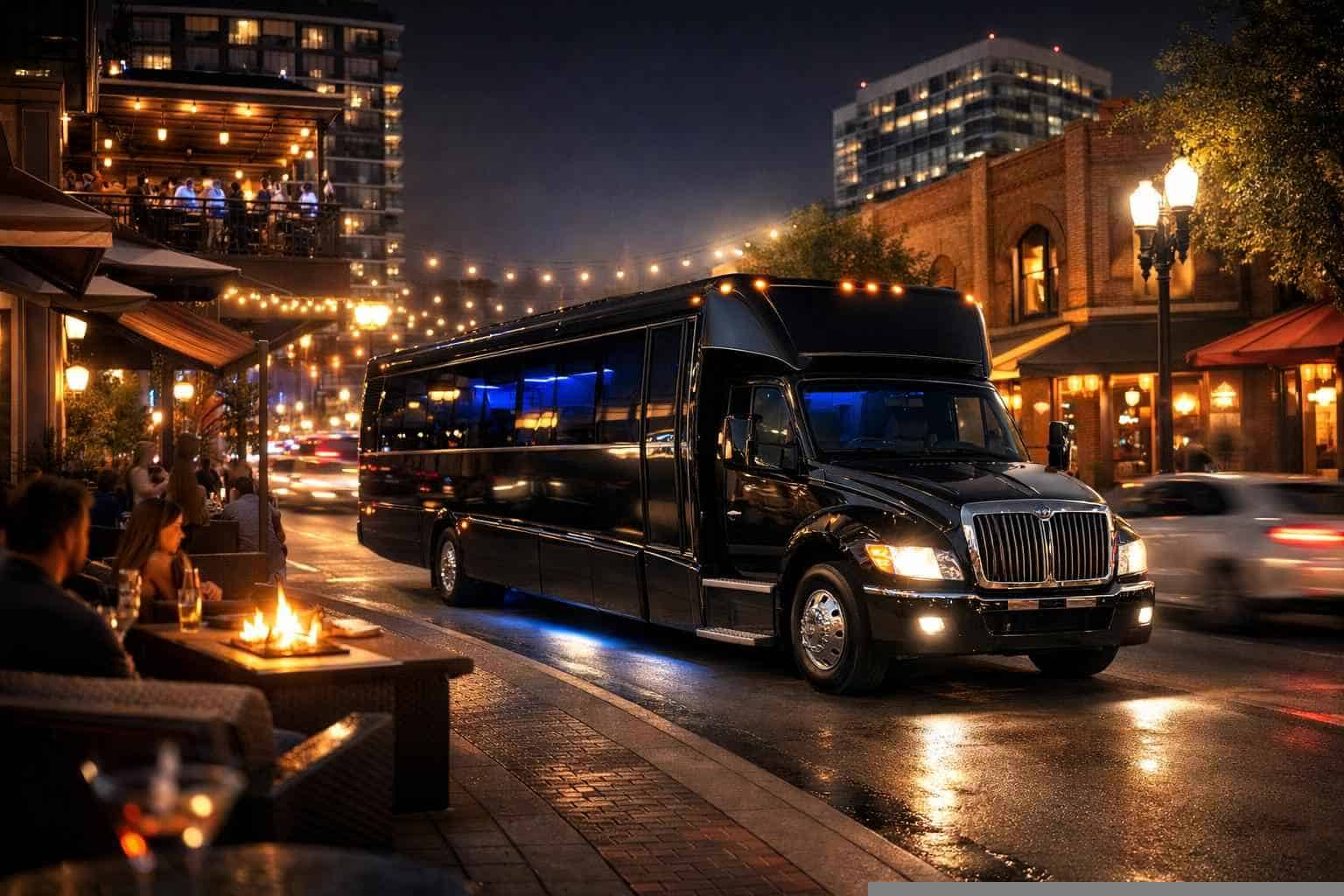 Do You Service Nightlife Areas And Downtown Districts In Plano Texas For Hourly Charters