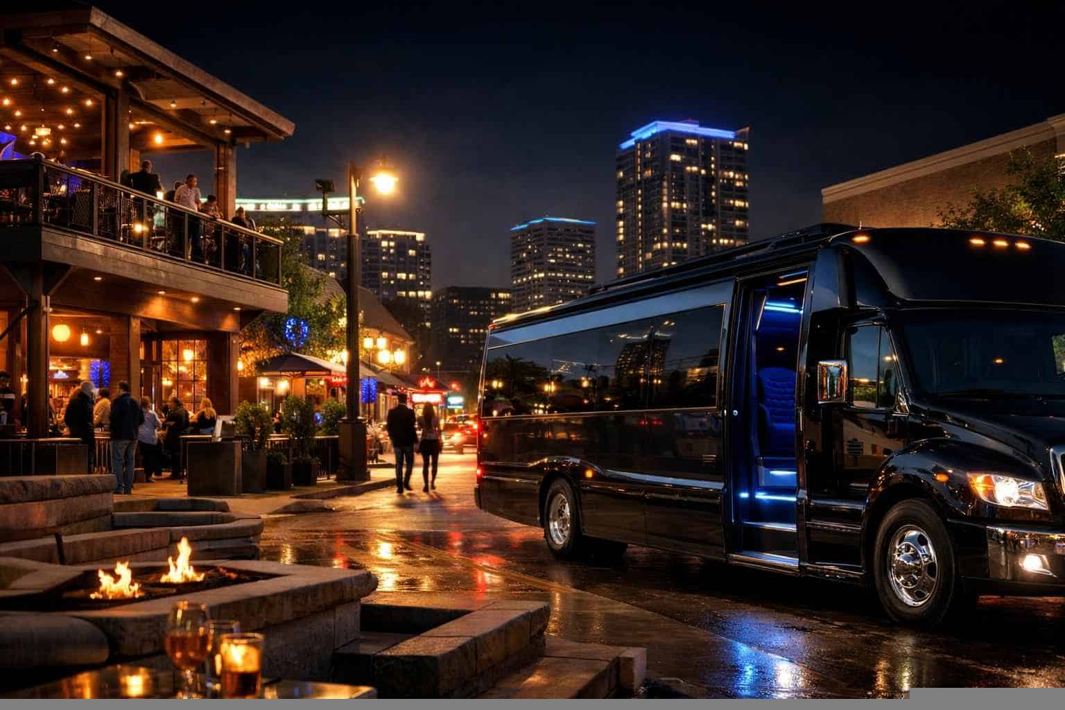 Do You Service Nightlife Areas And Downtown Districts In Plano Texas For Hourly Charters
