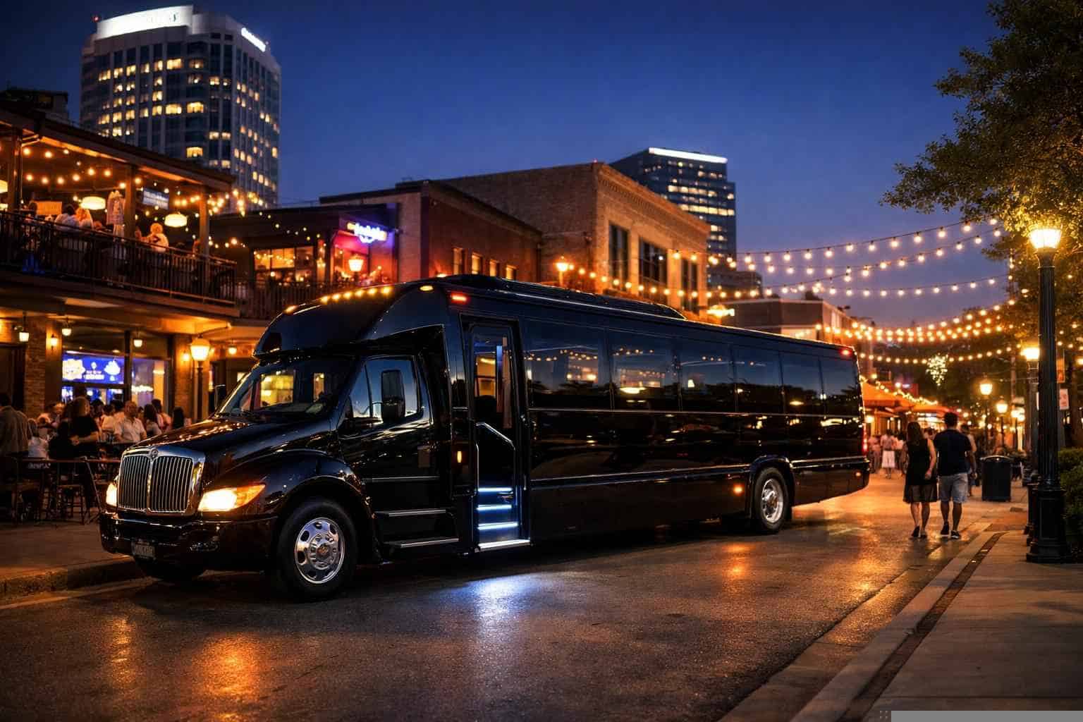Do You Service Nightlife Areas And Downtown Districts In Plano Texas For Hourly Charters?