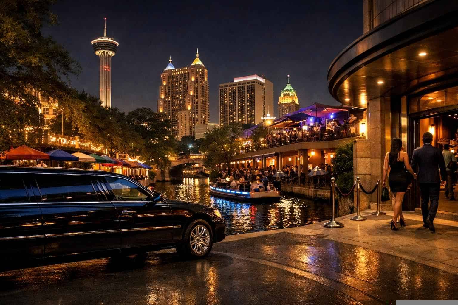 Do you service nightlife areas and downtown districts in San Antonio Texas for hourly charters?