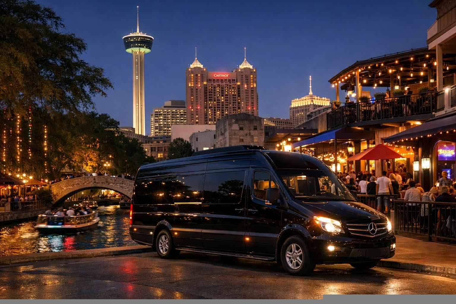 Do You Service Nightlife Areas And Downtown Districts In San Antonio Texas For Hourly Charters