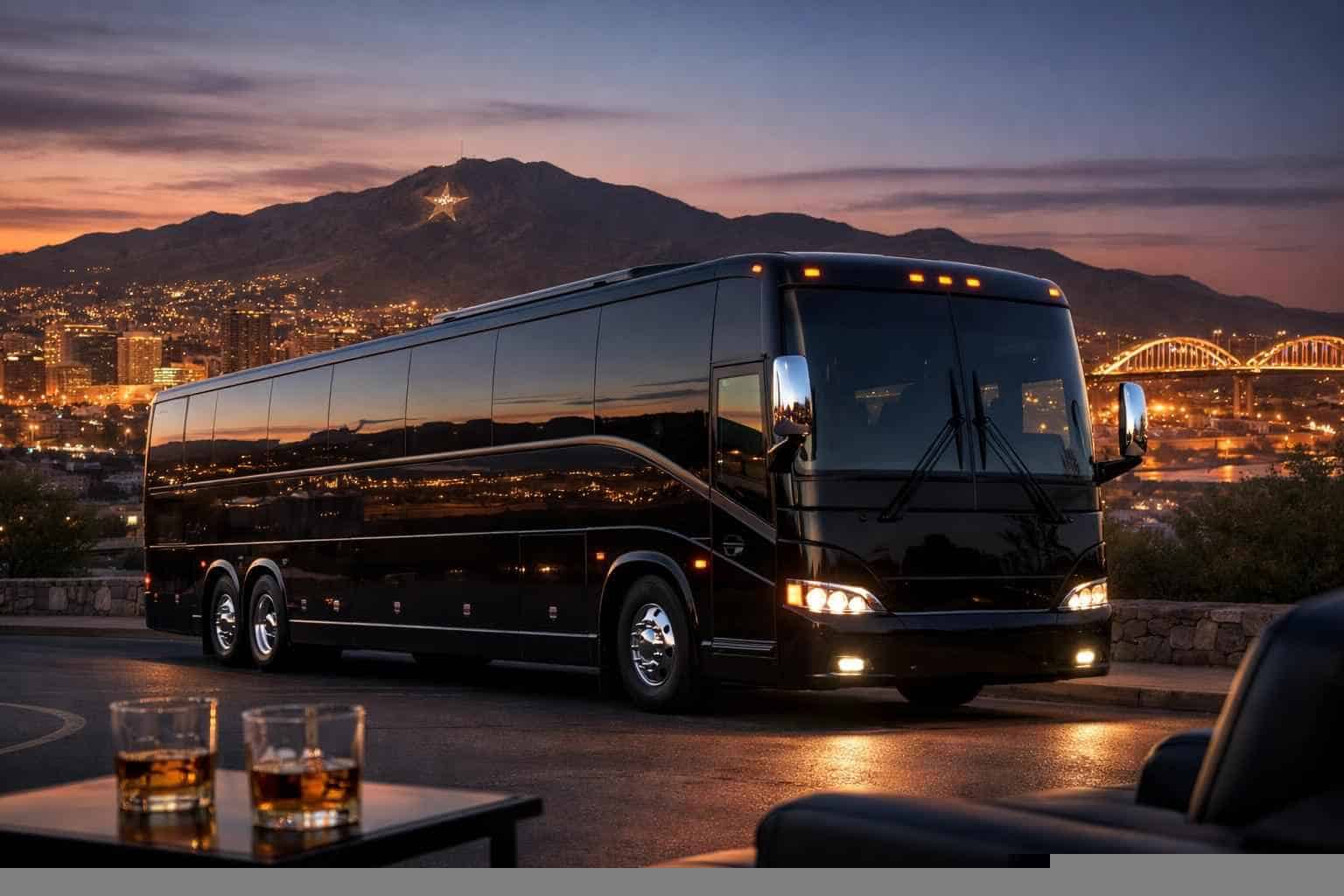 El Paso TX Black Bus Service For Groups