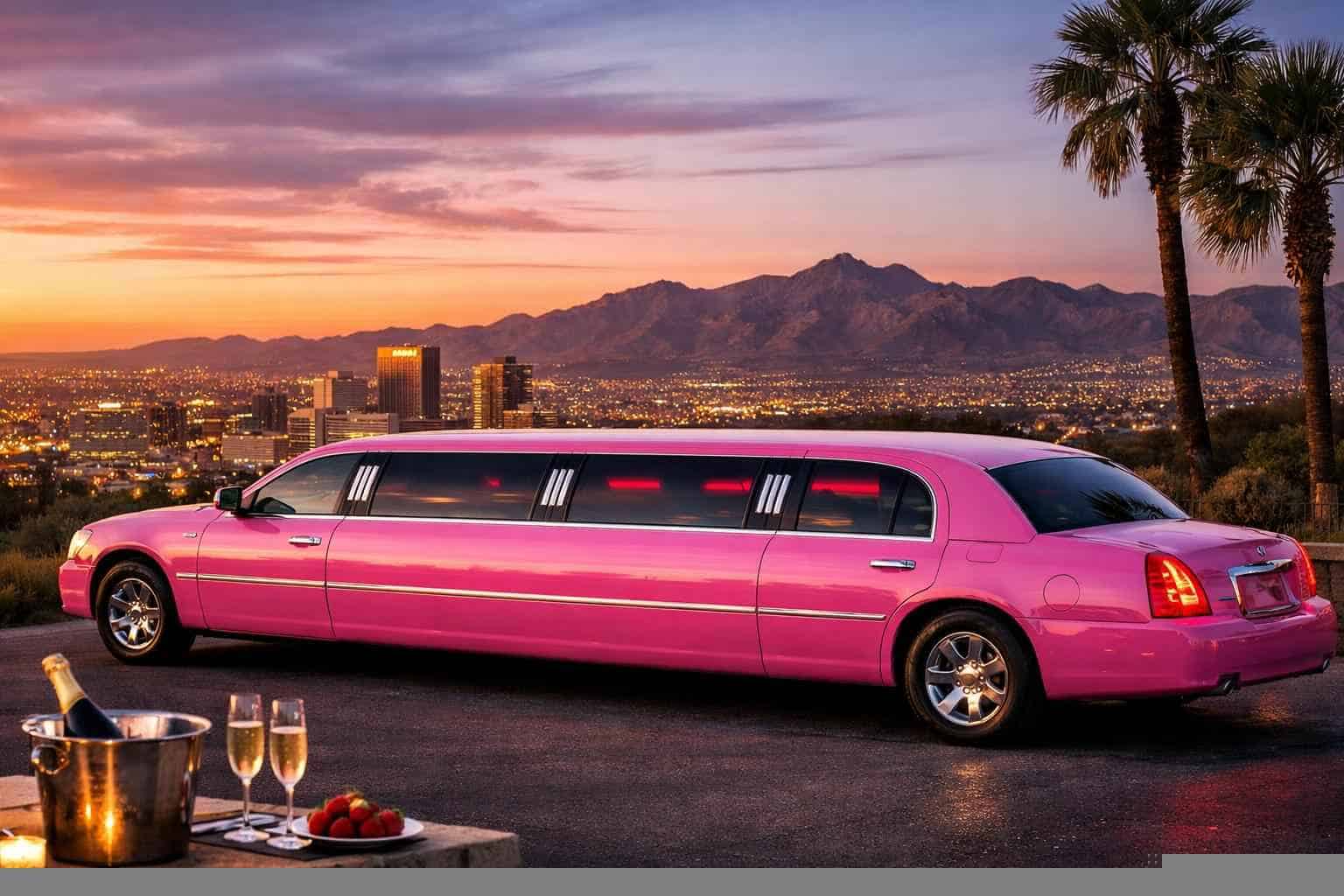 El Paso Texas Pink Limo Service