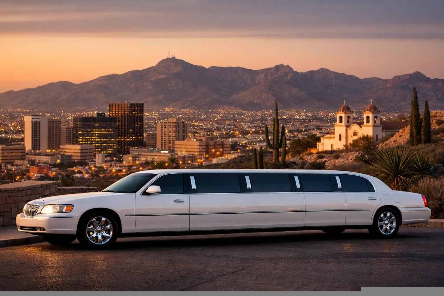 El Paso Texas White Limos