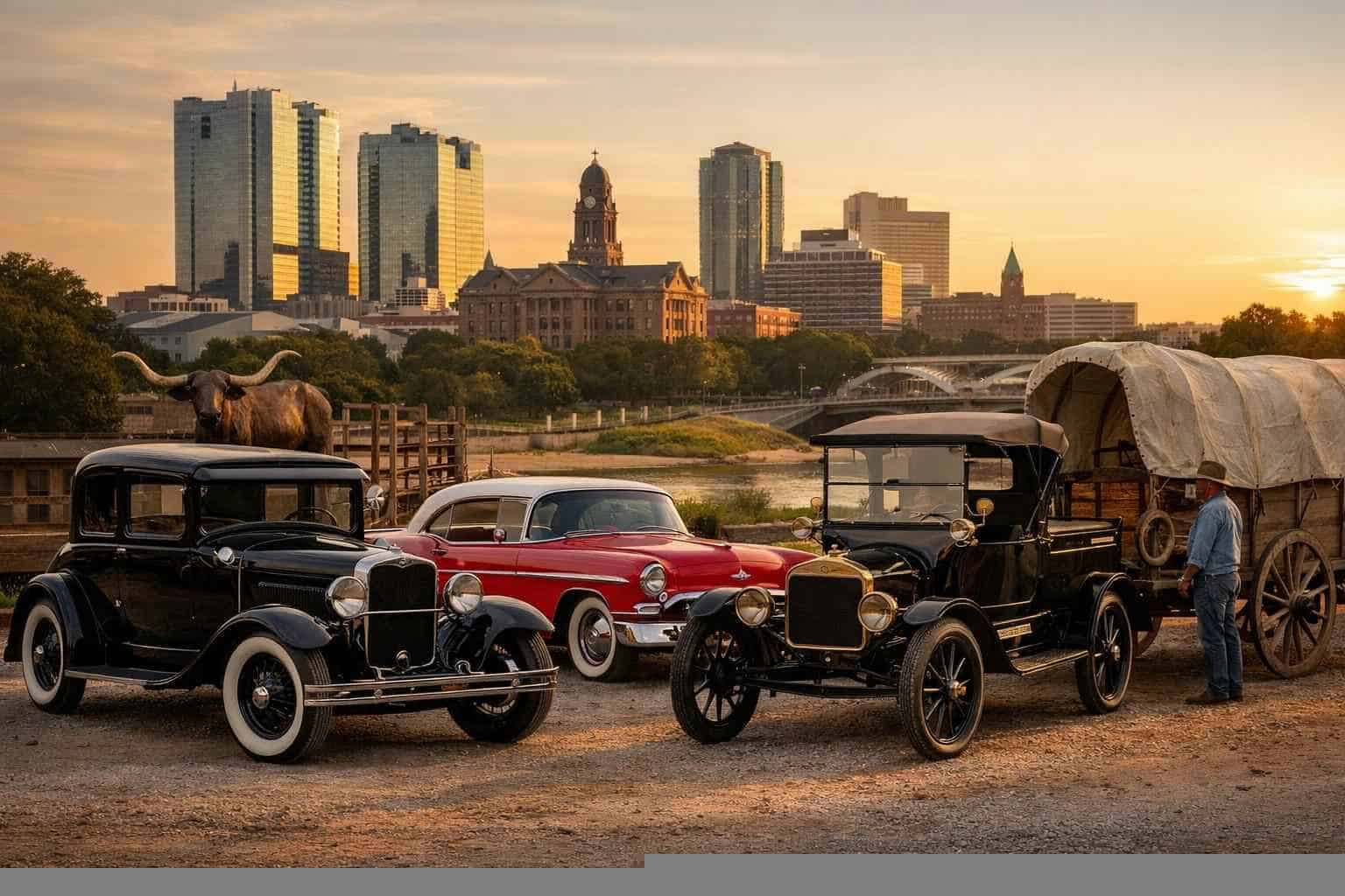 Fort Worth Texas Antique Vehicles