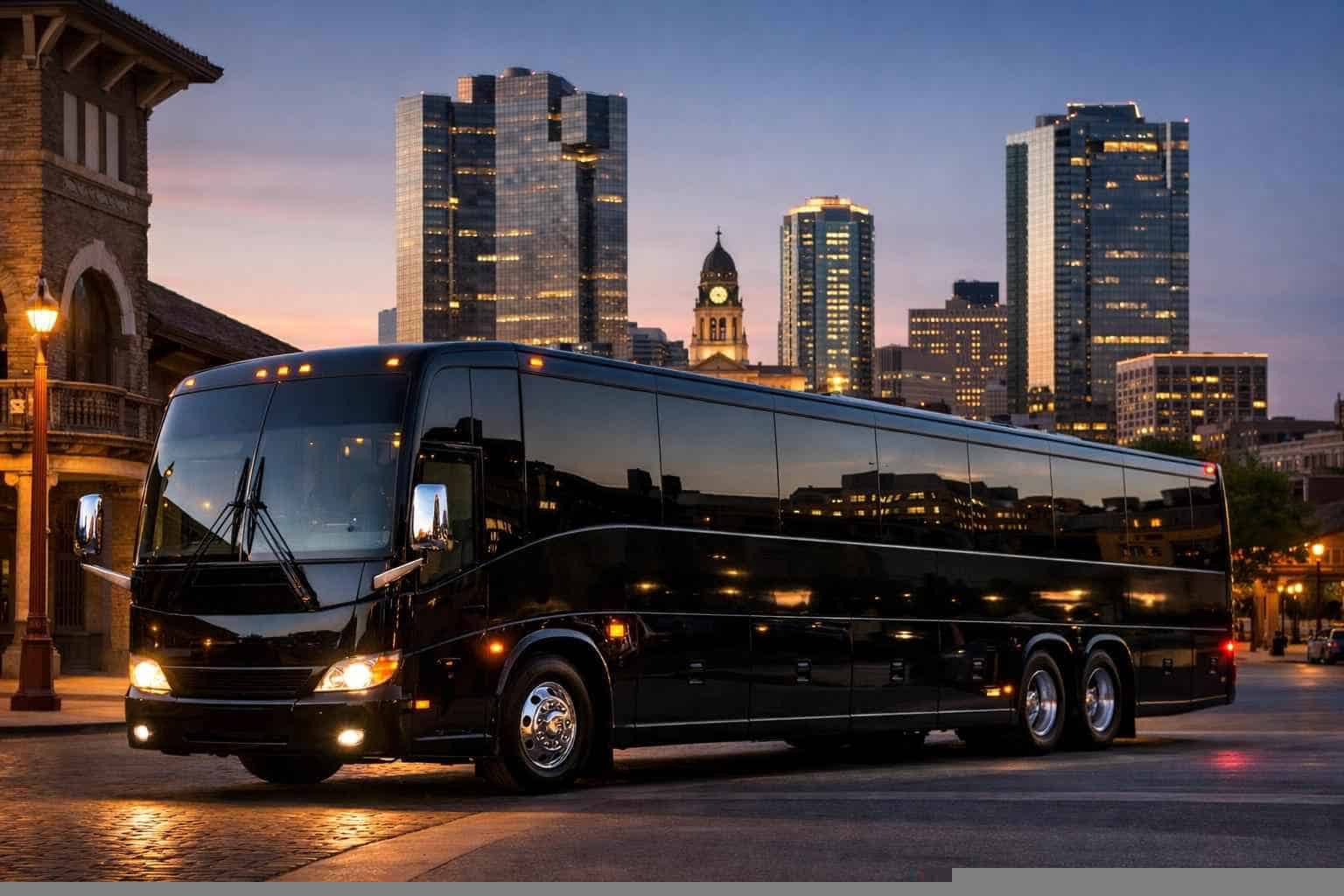 Private Black Bus Service In Fort Worth Texas