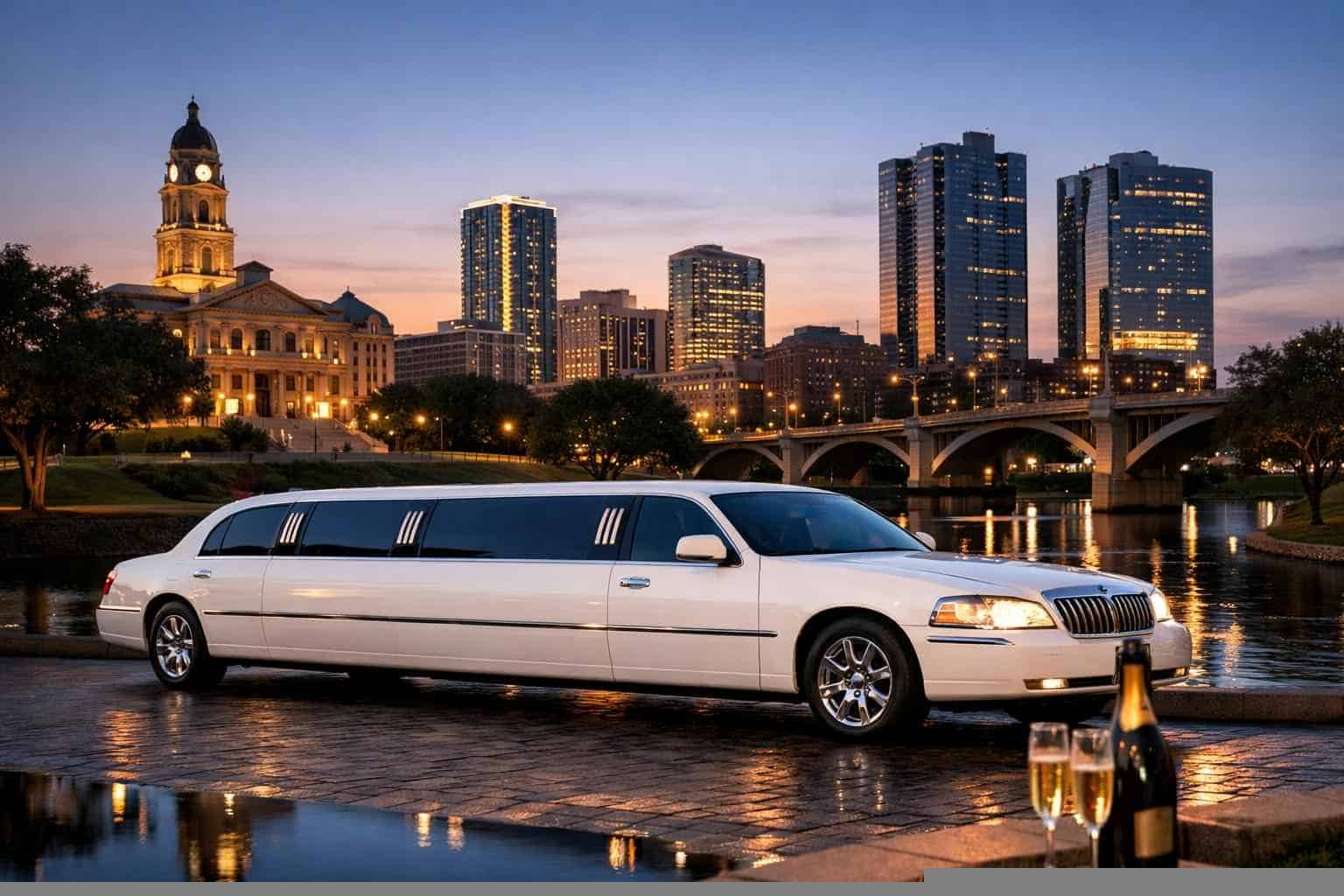 Fort Worth White Limo Service For Events