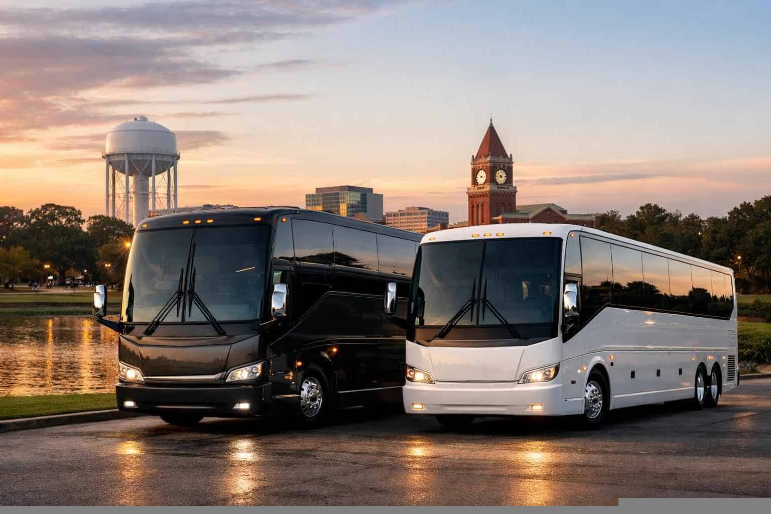 Mini Bus And Coach Bus Options In Garland