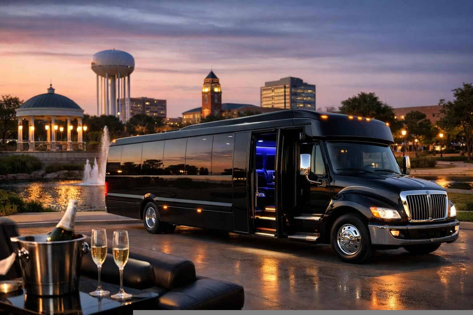 Garland Texas Limo Bus Service