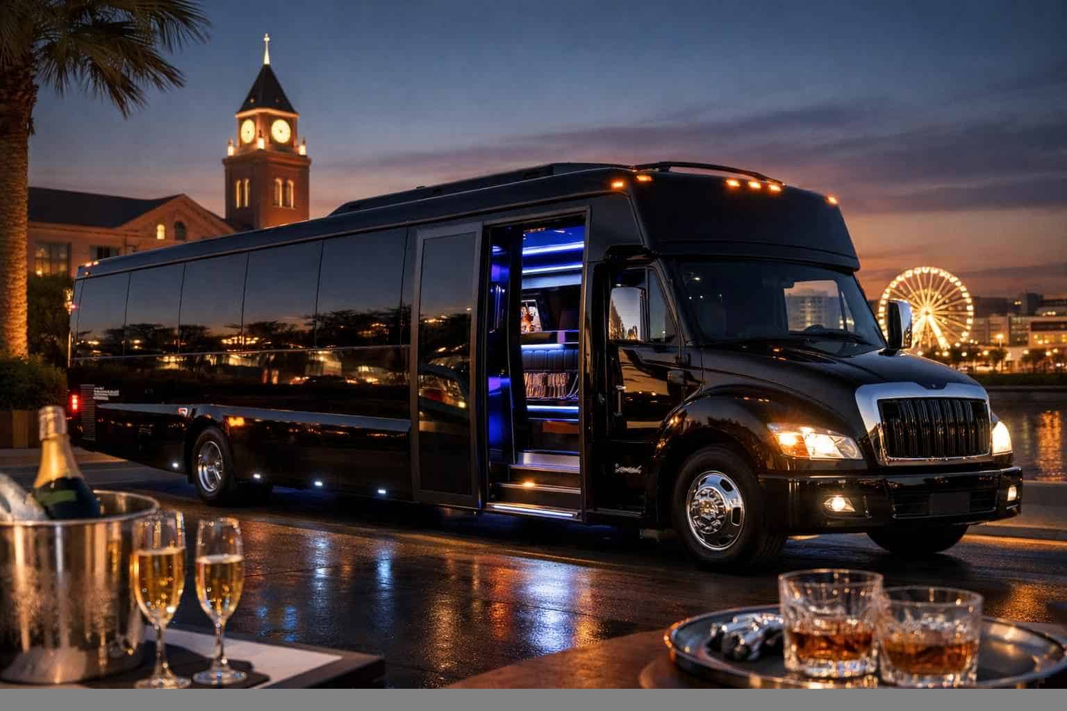 Garland Texas Limo Buses