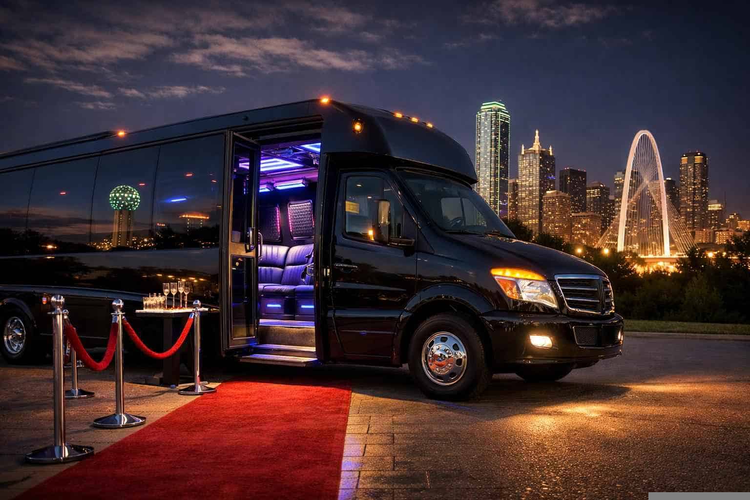 Garland Texas Party Bus Service For Events