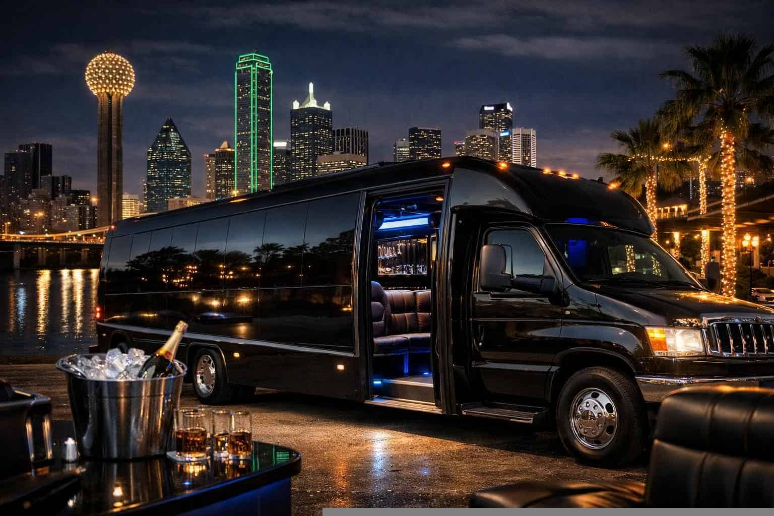 Party Buses In Garland Texas For Groups