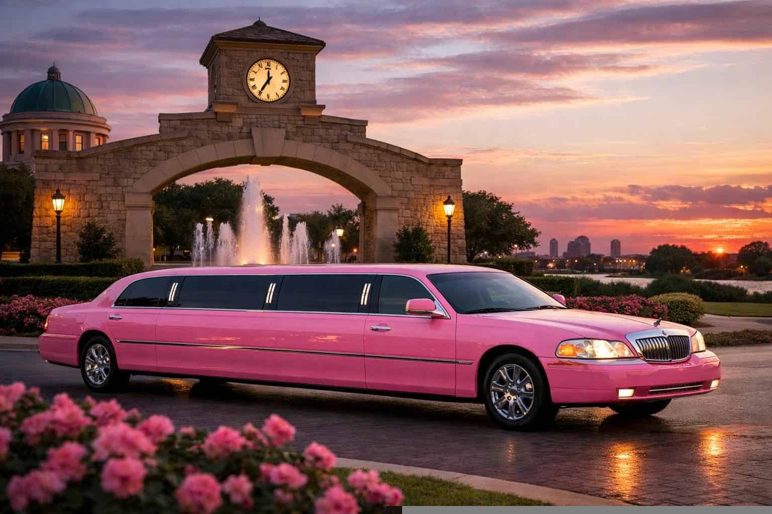 Garland Texas Pink Limos