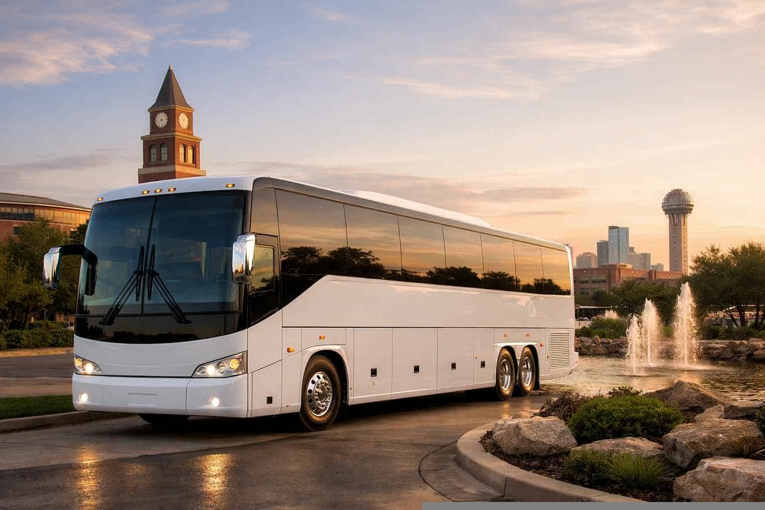 Garland Texas White Bus Service