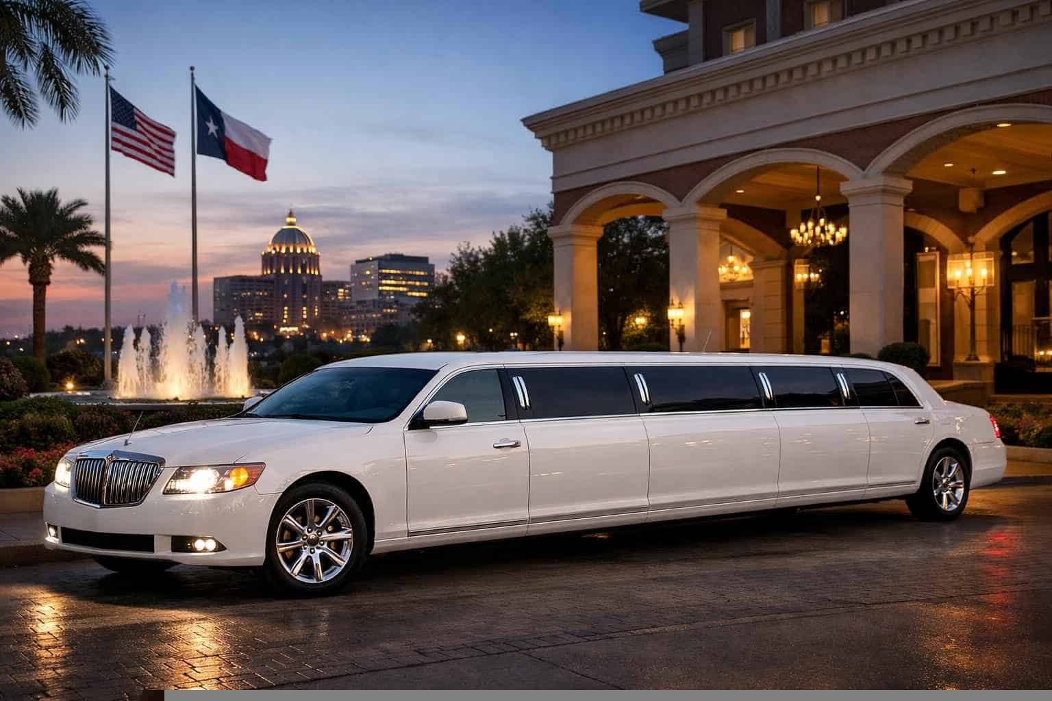 Garland Texas White Limo Service