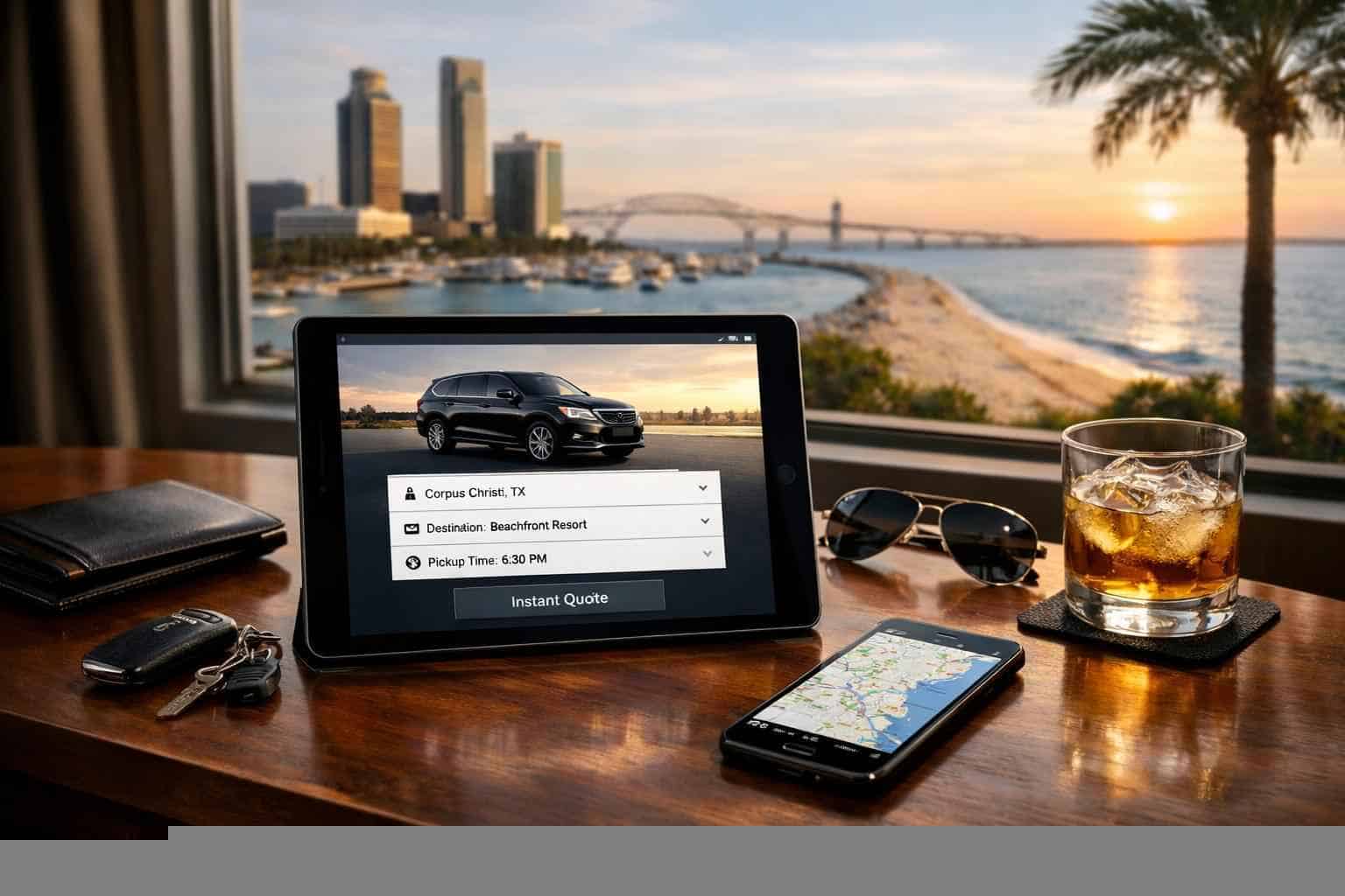 How Do I Get An Instant Quote For A Trip In Corpus Christi Texas