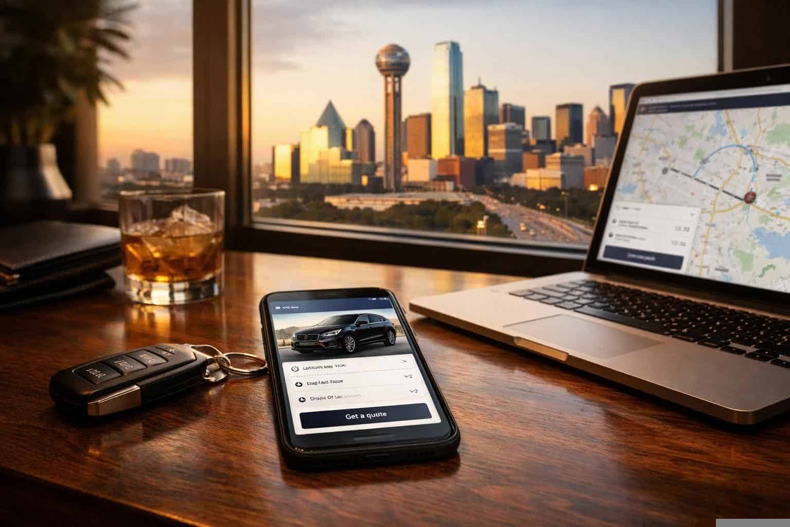 How do I get an instant quote for a trip in Dallas Texas?