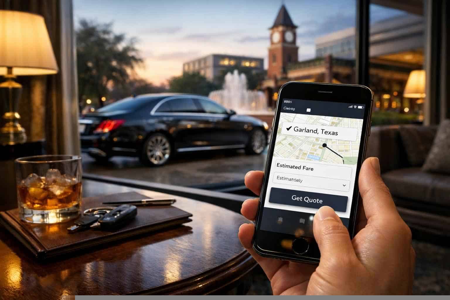 How Do I Get An Instant Quote For A Trip In Garland Texas?