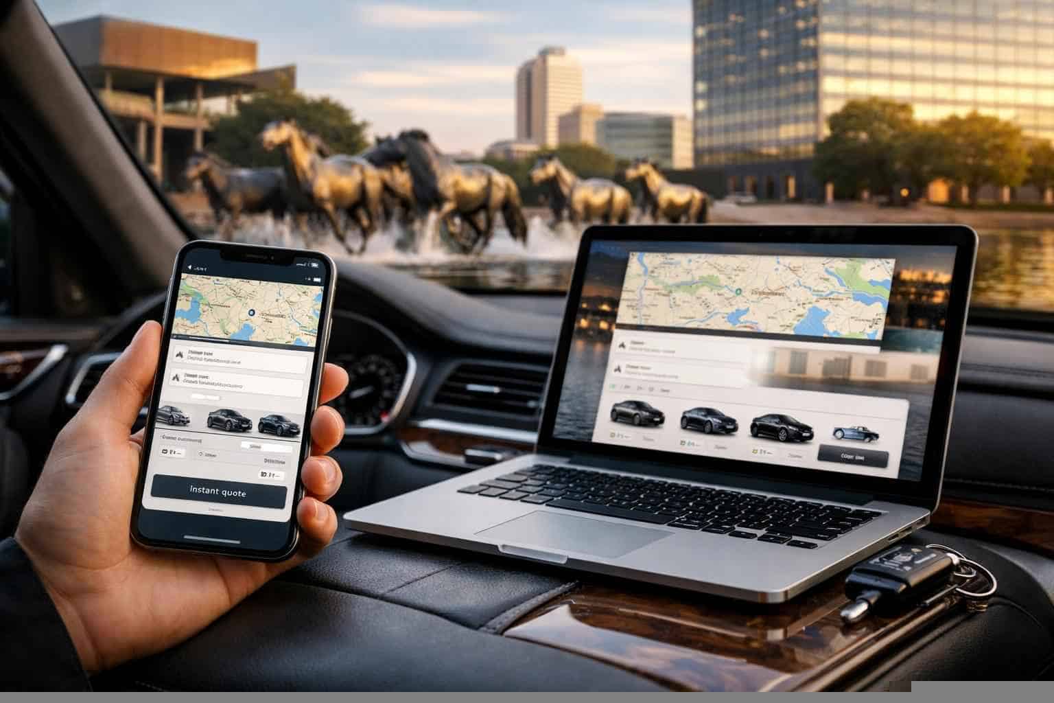 How Do I Get An Instant Quote For A Trip In Irving Texas?