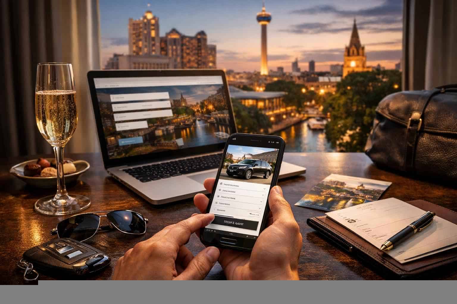 How do I get an instant quote for a trip in San Antonio Texas?