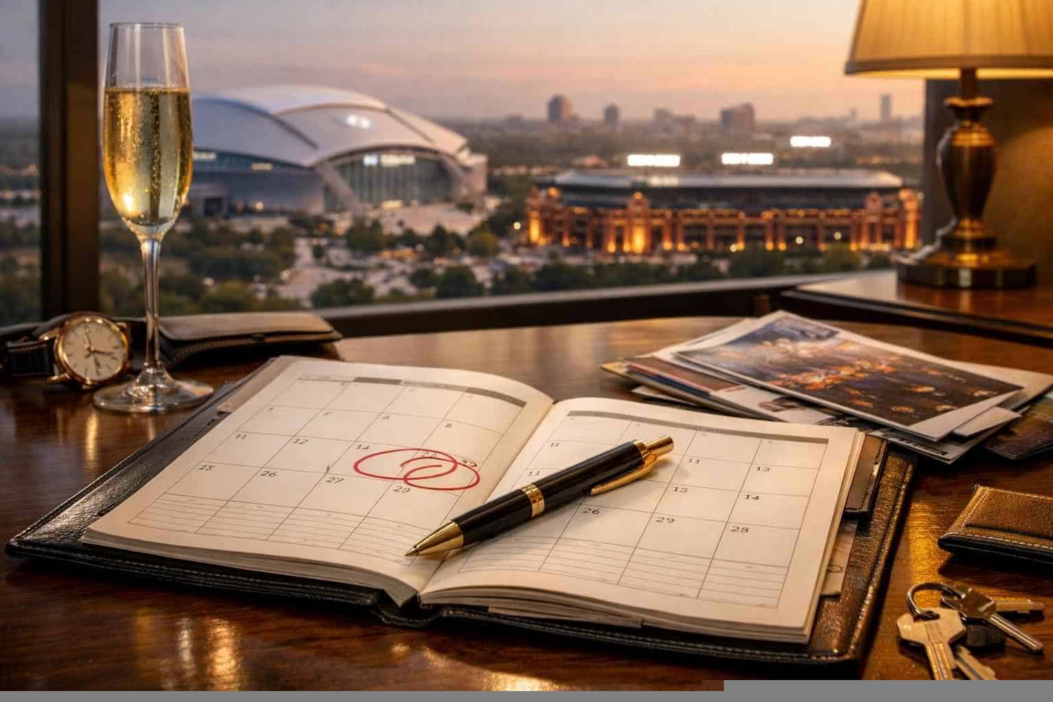 How Far In Advance Should I Reserve Peak Dates In Arlington Texas