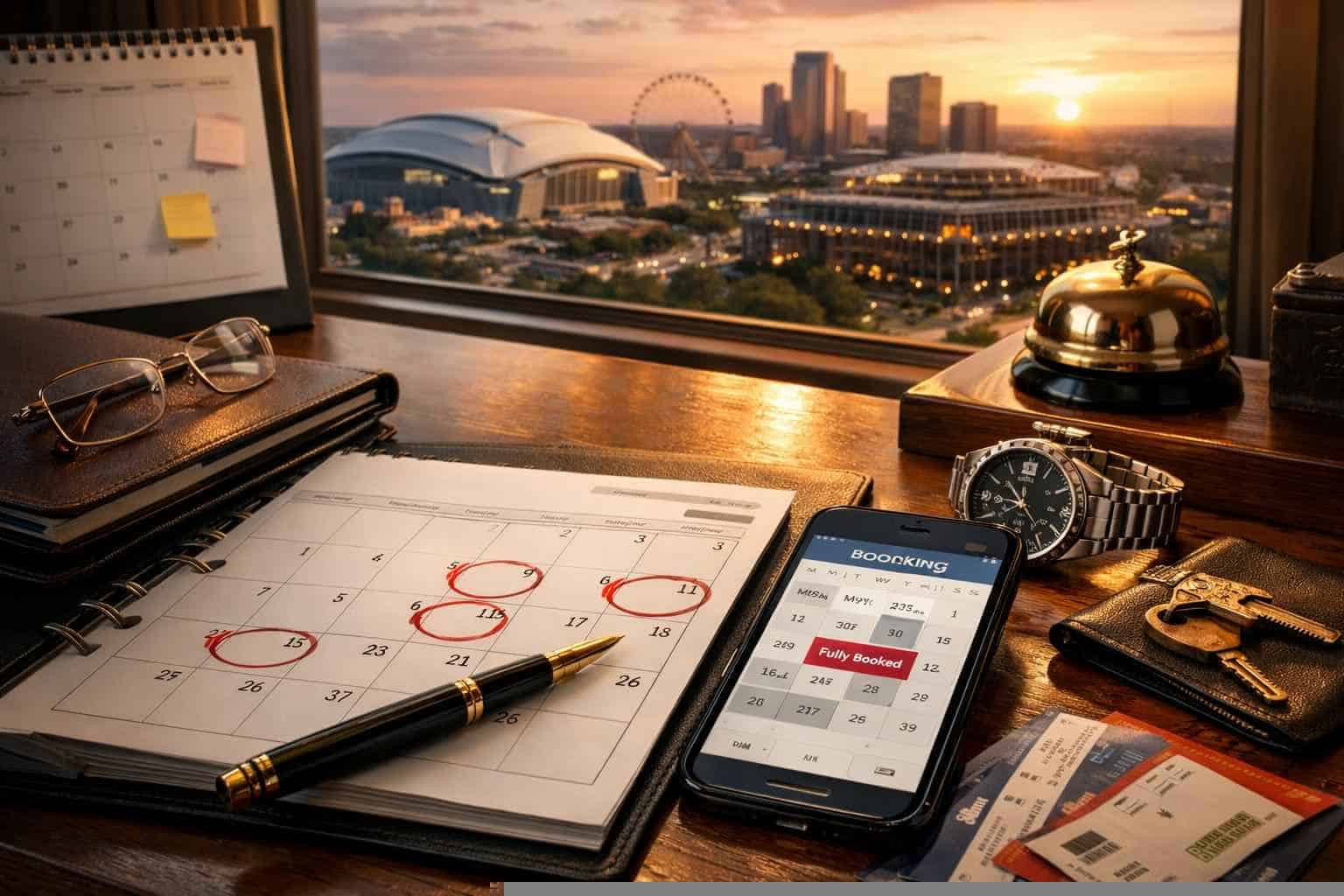 How Far In Advance Should I Reserve Peak Dates In Arlington Texas